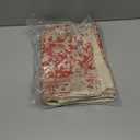 Boho Pillow Covers 20x20, Christmas Wine Red Cream Ethnic Design Outdoor Decorative Throw Pillows for Couch, Carpet Pattern Decor Cushion Cover 2 Pcs Farmhouse Linen Pillowcase for Bed Car Safa