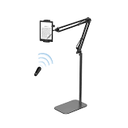 Floor Stand Kindle Holder with Remote Page Turner for Reading in Bed, Tablet Mount with Clicker, Kindle Accessories Tablet Stand Holder for Kindles Tablets