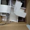 Delamu Cord Hider, 157in Wire Covers for Cords on Wall, Premium Cable Hider Cord Covers for Wires, Cable Management Wire Hiders for TV, Cable Raceway Kit, W0.95 H0.55in, White