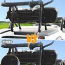 Seat Back Cap Seat Cover Assembly for Club Car DS 2000.5-Up Golf Cart