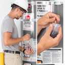 GPI - 6 Mil, Extra Heavy-Duty, 6" x 9" Clear Plastic Reclosable Zip Bags, Quart Puncture-Resistant, Strong Resealable Poly Bags, With Lock Zipper Seal, For Screws, Nuts, Bolts & Constuction, 100 Count