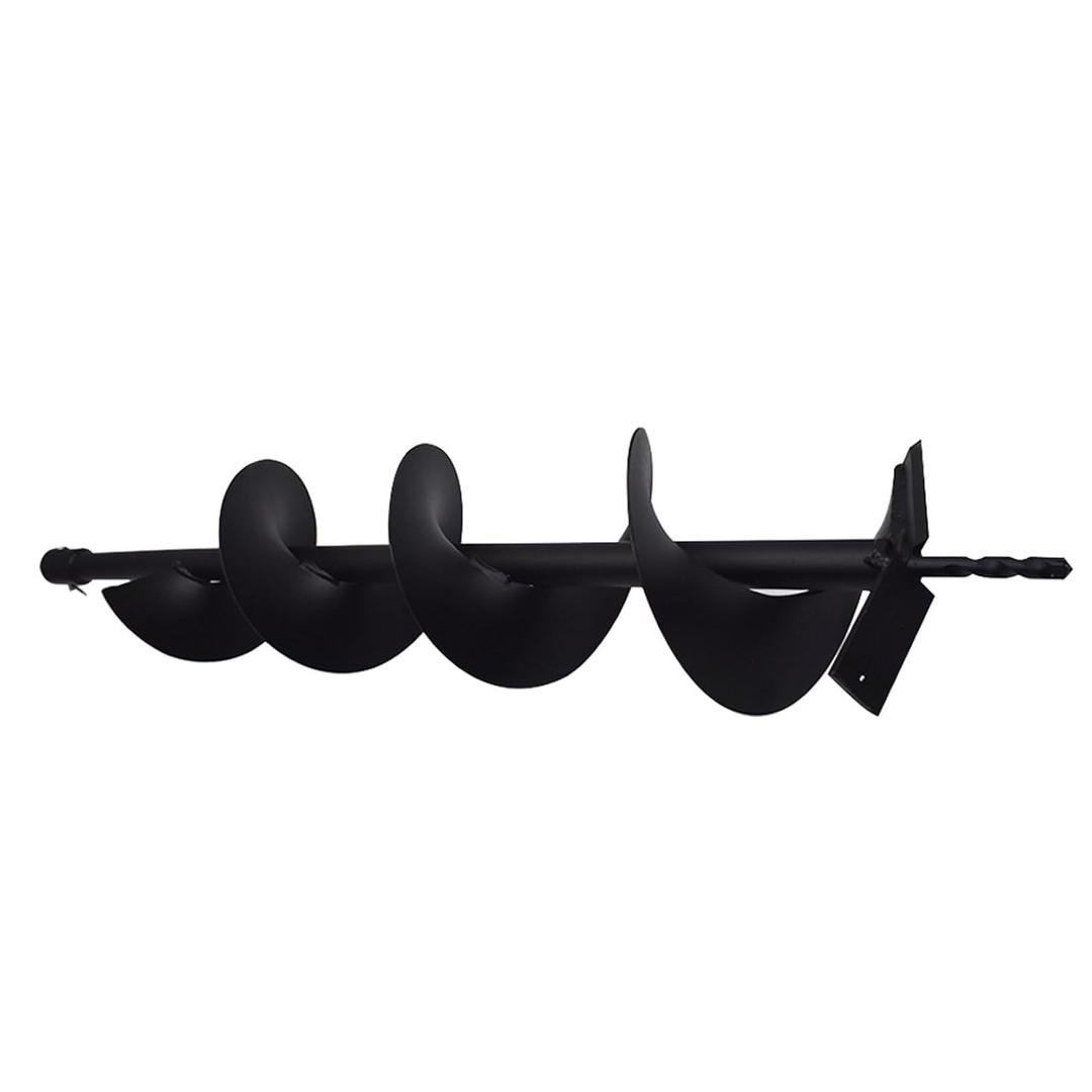 6 Inch Auger Drill Bit with 3/4In Shaft, Planting Garden Auger Planter Garden Drill Bit Post Hole Rapid Planter Compatible Machine Head