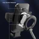 Car Phone Mount with Magnetic Clip for Magsafe & Android 360 Universal Suction Phone Mount for Dashboard Windshield Car Phone Holder for Car for iPhone 17 16 15 14 Pro Max Samsung Galaxy S25 Cell