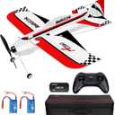 Radiolink A560 Ready to Fly (RTF) 3D RC Airplane 580mm Wingspan with Byme-A Gyro FC, 6 Flight Modes, Brushless Motor 15A ESC RC Plane, T8S Mode 2 & R8XM Voltage Telemetry for Beginner or Experienced