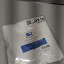 THAIGEE WaterRepellent Fabric Shower Curtain Liner  Hotel Quality Machine Washable, 3 HeavyDuty Magnets with Rustproof Grommets & Weighted Hem, Standard Size 72x72in White