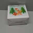 5FT Christmas Inflatable Gingerbread Man & Dog Outdoor Decoration, Christmas Funny Blow Up Yard Decoration, Built-in LED Lights Inflatables Xmas Holiday Dcor for Indoor Lawn Garden