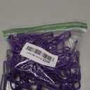 30 Pack Purple Chip Bag Clips for Food - PVC 2 Inch Coated Sealer for Sealing Food - Paper Holder, Clothesline Clip for Laundry Hanging, Kitchen Bags, Multipurpose Clothes Pins