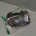 Large Capacity Checkered Makeup Bags Portable Travel Cosmetic Bags Open-Flat Toiletry Waterproof Bag for Women Gift Make up Organizer with Divider and Handle Pouch Zipper Bag (latte-checkered)