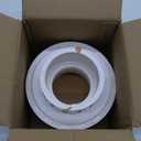3" PVC Union Coupling Pipe Fitting (Socket x Socket) 3Inch PVC Slip Union PVC Adapter Coupling Schedule 40, EPDM O-Ring, White