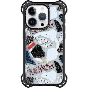 Sansunto Case for iPhone 15 Pro Max, Full Body Protection Ultra Impact [Compatible with Magsafe] Shockproof Slim Fit Protective Phone Case for Women & Men (Art Stone, for iPhone 15 Pro Max)