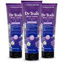 Dr Teal's Sleep Body Lotion, 24-Hour Moisture, with Melatonin, Lavender & Chamomile Essential Oils, 8 fl oz (Pack of 3)