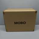 MOBO MEDICAL ELONGATED RAISED TOILET SEAT W/ PADDED HANDLES, 3.5" LIFT