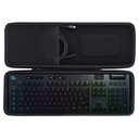 co2CREA Hard Travel Case Replacement for Logitech G915 Wireless Mechanical Gaming Keyboard (for G915 Full Size)