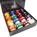 JAPER BEES Billiard Ball/ Pool Ball Set Complete 16balls 2-1/ 4" Regulation Size&Weight Resin Ball (Deluxe Standard