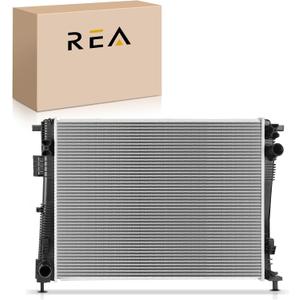 Engine Coolant Radiator Assembly with Transmission Oil Cooler Compatible with Chrysler Pacifica 3.6L 2017-2022, Voyager 3.6L 2020-2022 Replace 13642 68217319AD