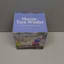 Yarn Winder | Electric Yarn Ball Winder, 13oz Dual Strong Tension Knit Spinner for Crocheting, Automatic Crochet Wheel for Knitting Christmas Birthday Gift, Swift Weaving Ball Yarning Cake Roller (Blue)