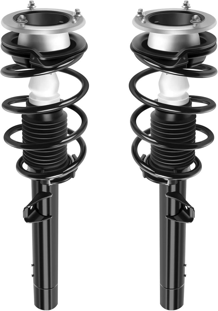 72756 72755 Front Struts for BMW 128i 135i 08-13, 323i 06-11, 325i 330i 06, 328i 335i 07-13, 335d 09-11 Complete Struts Spring Assembly Shock Absorber 2PCS