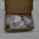 Amerdeco 10 Pack Kitchen Cabinet Knobs Brushed Gold Cabinet Knobs Bedroom Dresser Drawer Knobs Single Hole Cabinet Handles