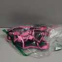 rabbitgoo Escape Proof Dog Harness Large Dogs, Soft Padded Full Body Pet Harness, Reflective Adjustable No Pull Vest with Lift Handle and Leash Clip for Walking Hiking Training, Pink & Black, L (Large (Pack of 1))