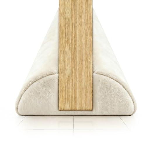 GDHOMM Door Draft Stopper for Bottom of Door, Adjustable Door Sweep Door Draft Blocker Door Gap Filler, Energy Saving, Keeps Sound Draft Light Out - Fits 30” to 36” Door