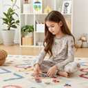 PATPAT Kids Pajama Set,Snug Fit Pjs with Soft Tencel Lyocell Wool Blend, All-Season Comfort, Ages 2-12 Years (Botanical Garden)