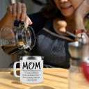 Gifts for Mom from Daughter, Son - Christmas Gifts for Mom, Wife, Women - Moms Birthday Gift Ideas, Cool Birthday gifts for Moms, Mothers - Best mom Mug, 14 OZ Stainless Steel moms Coffee Mug