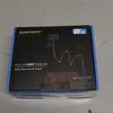 Danyesth Webcam for PC, Laptop Camera USB Webcam with Adjustable Gooseneck, Flexible Positioning 1080P Computer Camera for Presentation, Desktop Demo, Full-Body View, Video Call, Zoom, Teams, Skype (Black)