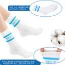 2 Pairs Bride Socks For Wedding Day,Stylish Cotton Bride To Be Socks Women,Bachelorette Party Favor,Bridesmaid Gift (One Size, Blue)