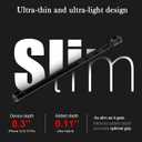 New Aluminum Frame Metal Bumper Frame Slim Hard Case Cover for iPhone13 Pro Max, Metal Frame Armor with Soft Inner Bumper, Raised Edge Protection (Black, for 6.7" iPhone 13 Pro Max)