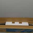 Ceiling Mount Pull Up Bar with Reversible Risers for 16 and 24 Inch Joists with Optimum Grip Spacing by Ultimate Body Press