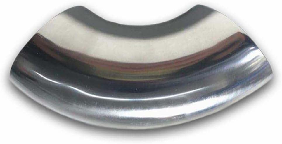 5" Stainless Steel 90 Degree Exhaust Pipe Mandrel Bend Elbow Thickness 16GA/.065" Wall Suitable for Car Exhaust Pipe Modified, Stair Handrail,etc
