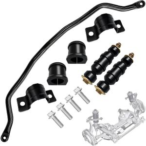 [33mm] Front Sway Bar Kit, 927-100 Front Suspension Stabilizer Bar with Sway Bar Link Kit Fits for Chevy Buick Pontiac Impala Limited Grand Prix Monte Carlo Venture Montana Century, 10257316