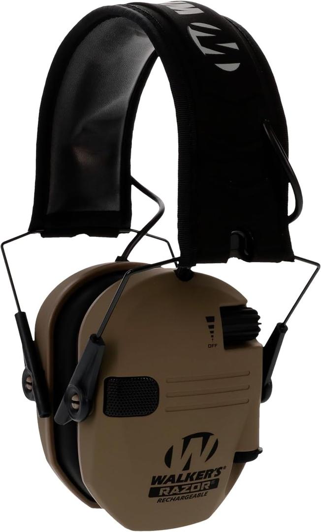 Walker's Razor Rechargeable MUFF - FDE