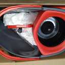 O-Cedar EasyWring Microfiber Spin Mop, Bucket Floor Cleaning System, Red, Gray, Standard
