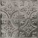 American Tin Ceilings [5-Pack Kit] Nail-Up Metal Tiles in Pattern #2 Nail-Up and Color Unfinished. 24" x 24" [20 sq ft] Genuine Tin | Made in The USA | Model: n-p02-raw