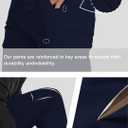Mens Cargo Pants Tactical Work Construction for Men Ripstop Waterproof Outdoor Hiking with Pockets (Blue, M)