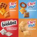 Sweet and Salty Snack Variety Pack, Muddy Buddies Peanut Butter and Chocolate, Chex Mix Traditional, Cheddar, and Honey Nut, 20 Ct, 35 oz