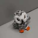 Potaroma Flapping Owl Cat Toys (No Flying), Lifelike Bird Chirp, Rechargeable Touch Activated Kitten Toy, Interactive Catnip Kicker Exercise Toys 4.0" for All Breeds
