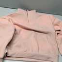 Trendy Queen Womens Sweatshirts Quarter Half Zip Pullover Hoodies Fall Fashion 2026 Winter Fleece Jackets Sweaters (Large, Darkpink)