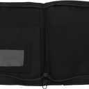 Glove Box Compartment Organizer, 600D Oxford Cloth Car Document Holder, Zipped Design Owner Manual Case Pouch, Vehicle Storage Wallet for Registration, Insurance Card