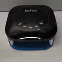 UV Light for Nails, Lavinda UV Nail Lamp 54W Rechargeable Nail Dryer Gel Polish Light with Large Touch Display, Professional Fast Curing Lamp with 4 Timer Setting Auto Sensor for Salon & Home (Black-1)