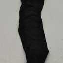 Medical Compression Pantyhose for Women & Men, 20-30mmHg Graduated Support Tights, Opaque Footless Waist High Compression Stockings for Varicose Veins, Edema, Flight (Large, Black)