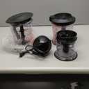 Ninja QB1004 Blender/Food Processor with 450-Watt Base, 48oz Pitcher, 16oz Chopper Bowl, and 40oz Processor Bowl for Shakes, Smoothies, and Meal Prep,Black