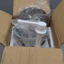 Cheese Warmer Dispenser with Pump,Nacho Cheese Warmer with 4L/4.21 Qt Capacity,Electric Hot Fudge Dispenser 650W,86-194 F Temp Adjustable Stainless Steel Hot Cheese Dispenser