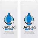 JetBag PRO Protective & Absorbent Bag - Triple Layer, Triple Seal, Absorbs 750 ml - (2 Pack, Bold Design) - Professional