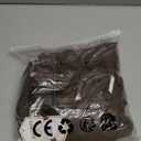 Workout Sets for Women 2 Piece Outfits Seamless High Waist Leggings Yoga Long Sleeve Crop Tops Athletic Gym Sets (X-Small, Brown)