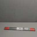 14 inch 2pcs Soft Close 3 Fold Full Extension Ball Bearing Side Mount Drawer Slides 100 LB Capacity Silver