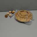 Cat Ball Track Toy with Puzzle Top, Wooden Cat Toys for Indoor Cats with Spinning Balls, Interactive Large Cat Ball Tower for Kitten Kitty Exercise Mental Physical