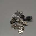 Blum Clip top BLUMOTION Soft Close Hinges, 110 Degree, Self Closing, Frameless, with Mounting Plates and Hinge Cover Plates (Inset - 2 Pack (1 Pair))