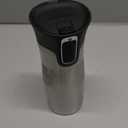 Contigo West Loop Stainless Steel Travel Mug with AUTOSEAL Lid, 16oz., Stainless Steel/Black